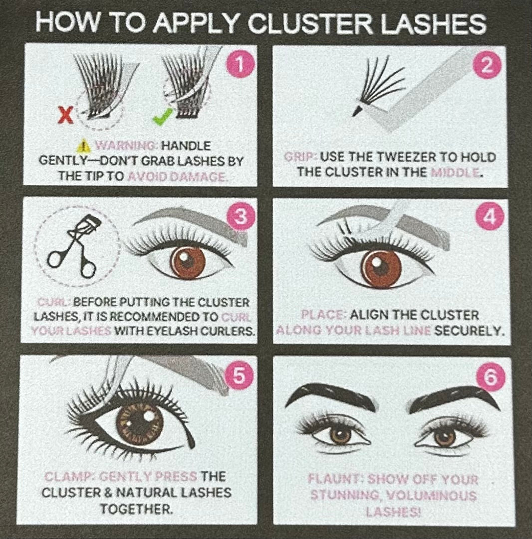 Amour Lash Clusters Kit